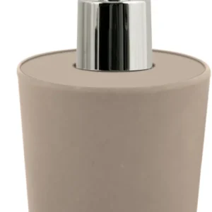 Bon Plan Distributeur de savon Spirella Takeo Taupe